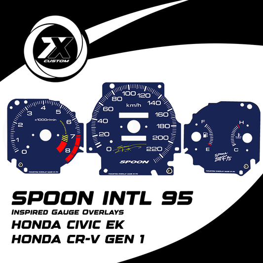 Honda Civic EK (96-00) Spoon Overlays
