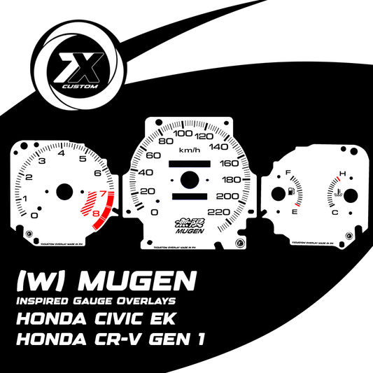 Honda Civic EK (96-00) Mugen Overlays